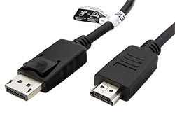 DisplayPort - HDMI kabel, DP(M) -> HDMI M, 2m, černý