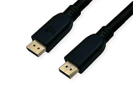 DisplayPort kabel v.1.4 (HBR3, 8K@30Hz), DP(M) - DP(M), 1m