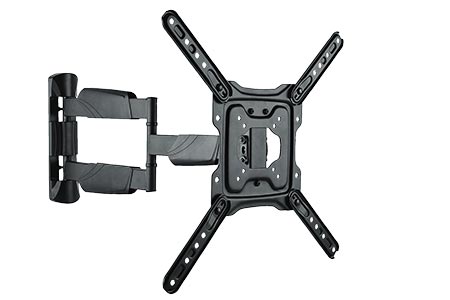 Držák LCD/TV, 3 klouby, 35kg, montáž na zeď, černý
