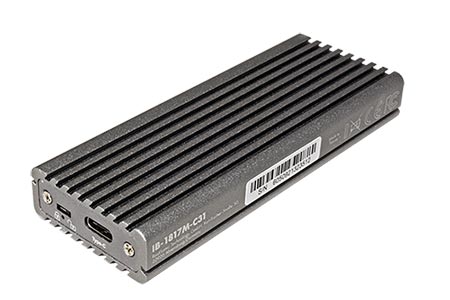 Externí box USB 10Gbps (USB 3.1 Gen2) M.2 NVMe SSD (IB-1817M-C31)