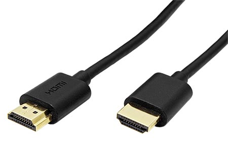 High Speed HDMI kabel s Ethernetem, Ultra-HD (18G), HDMI M - HDMI M, 2m, malé konektory