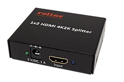 Rozbočovač HDMI na 2 monitory, 4K@30Hz