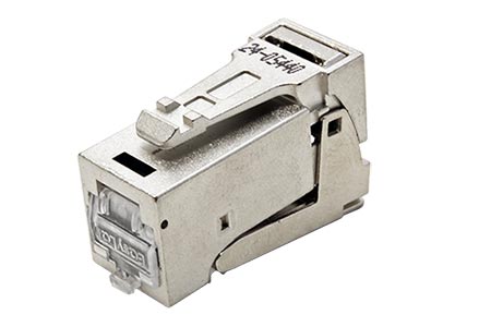 Keystone konektor RJ45 kat. 6a, stíněný, AWG 22-24