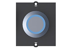 Modul 37x40 - tlačítko, modré posvícení (917.047)