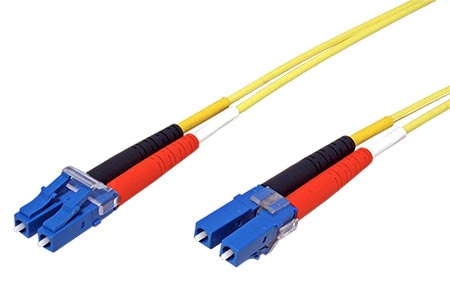 Optický patchkabel LC-LC 9/125 (single mode), 2mm, duplex, OS2, LSOH, 2m