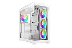 PC skříň ATX Midi Tower, Gaming, bílá (XG271 | XILENT GLEAM)