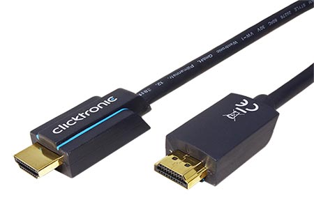 Premium High Speed HDMI kabel s Ethernetem, Ultra-HD (18G), HDMI M - HDMI M, 2m