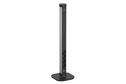 Systém CYCLE Pole L, 4x zásuvka CZ, zdroj 22W (USB A+C), 2,5m (709.103)