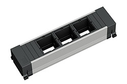 Systém POWER FRAME, box pro 3 moduly, 3 x volné (916.010)