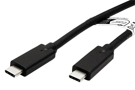 USB 10Gbps (3.2 gen 2) kabel USB C(M) - USB C(M), PD 100W, 3m, černý